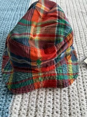 Polo by Ralph Lauren Kids' Multicolor Plaid Reversible Bucket Hat
